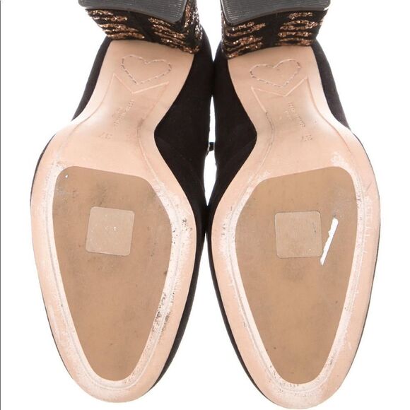 Sophia Webster Felicity Leopard Ankle Sock Boots - Picture 7 of 11